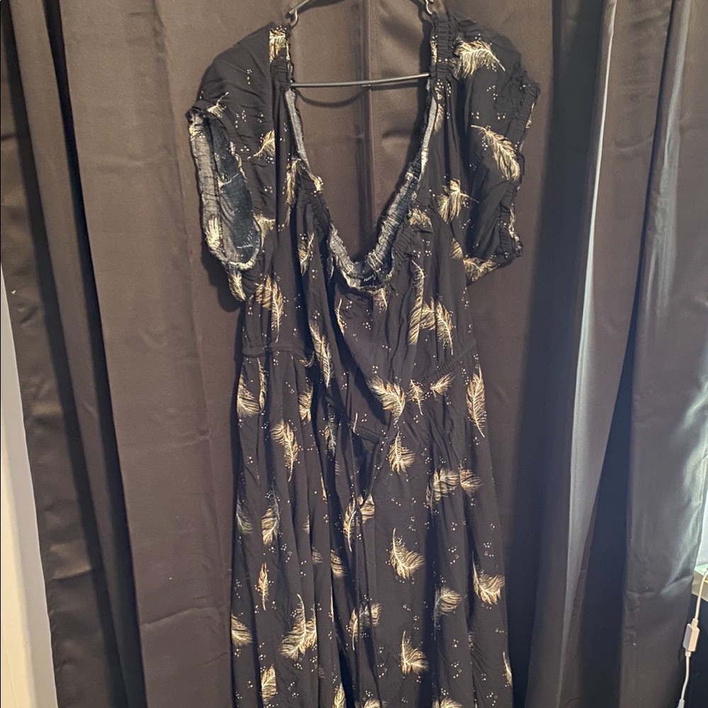 New without tags mid length cinched bust dress